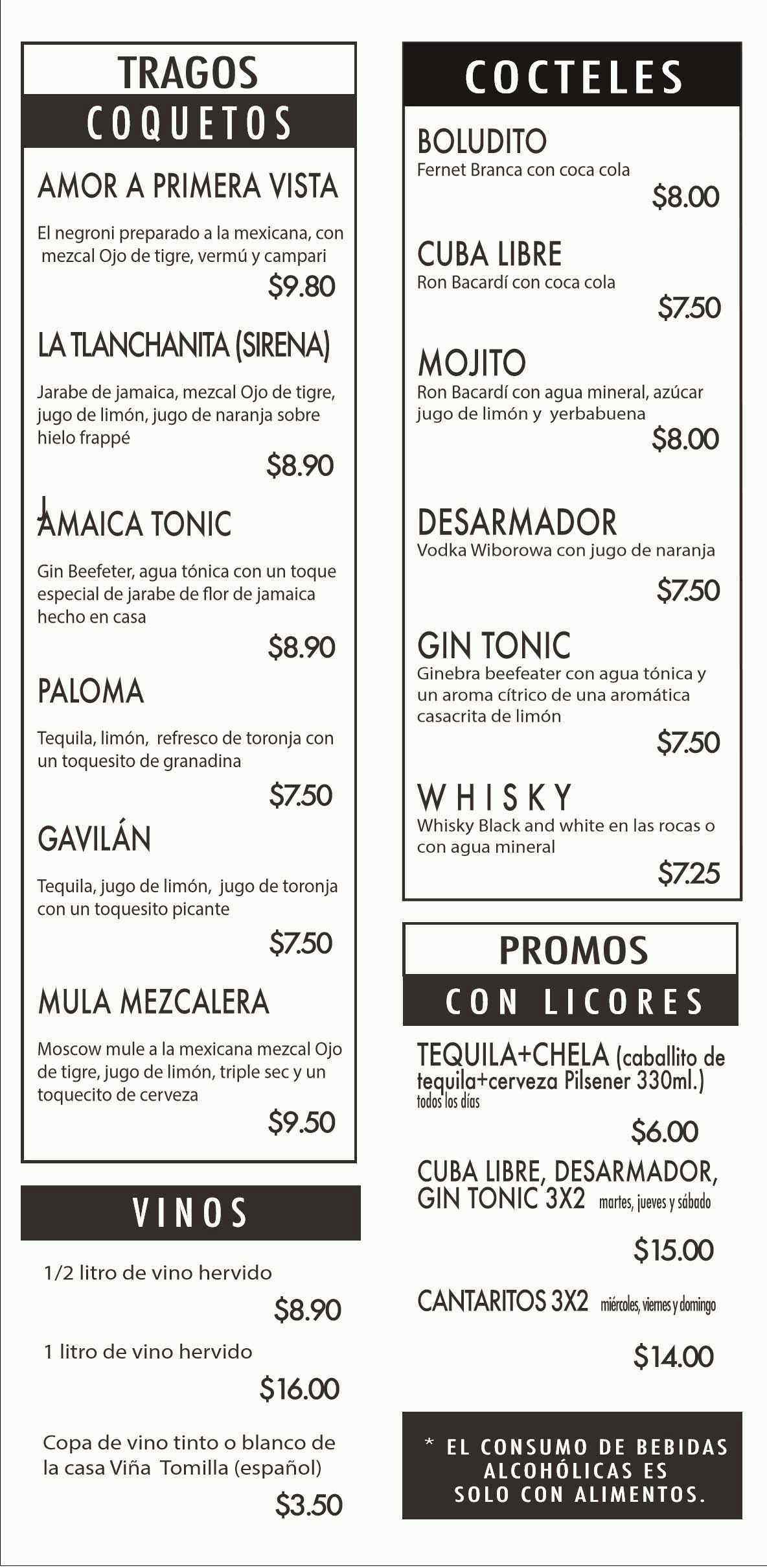 Menú página 7